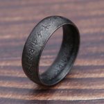 bague runique argent