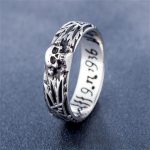 bague tete de mort homme