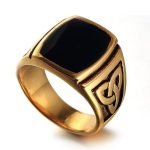 bague symbole de la trinité en or