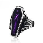 bague cercueil homme