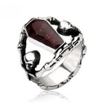 bague homme cercueil