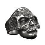 bague crâne santa muerte