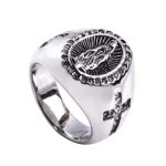 bague gitan homme vierge marie