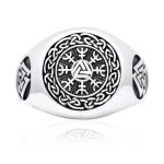 bague heaume viking