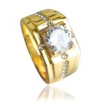 bague imitation diamant