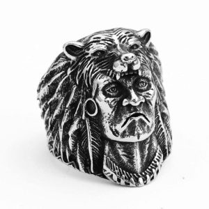 bague indien ours
