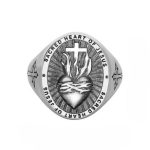 bague sacre coeur de jésus