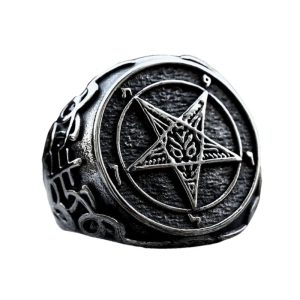 bague sigil baphomet