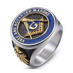 bague symbole franc-maçon