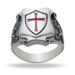 bague templier authentique
