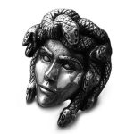 bague tête de medusa