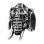 bague tête éléphant