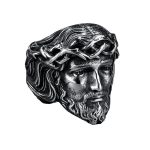 bague tête jésus