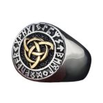 bague triquetra homme