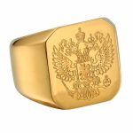 bague aigle or