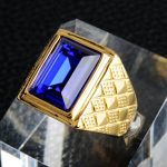 bague homme or