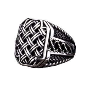 chevalière homme nœud