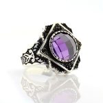 bague homme losange