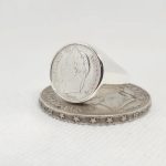 chevalière napoléon argent